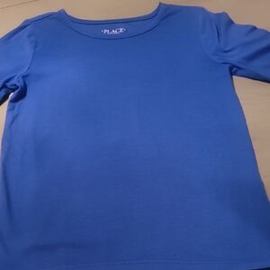 The Children's Place Vibrant Blue Long Sleeve Tee